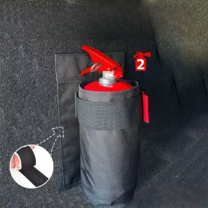 Oxford Material Fire Extinguisher Mount for Car Trunk with Compact Holder