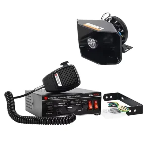 PA300 200W Tweeter Speaker Car Siren System Emergency Vehicle Ambulance Firefighter Siren Amplifier