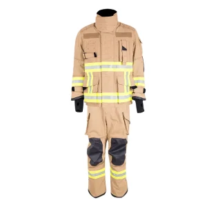 PBI Firefighter Suit Flame Resistant Turnout Gear Fireman Protective Clothing for Industrial Rescue