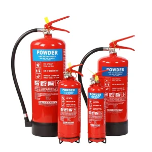 PRI SAFETY 1kg 2kg 6kg 9kg 12kg CE EN3 Standard Portable ABC Dry Powder Fire Extinguishers From Manufacturer
