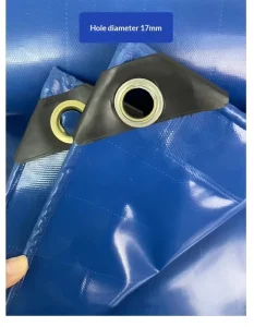 PVC Three-Proof Fireproof Heat Resistant Tarpaulin Flame Retardant Waterproof Rainproof Cloth
