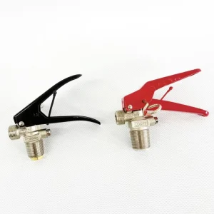 PZ27.8 25.4 Co2 Safety Parts Brass Trolley Portable Copper Fire Extinguisher Valves for Carbon Dioxide