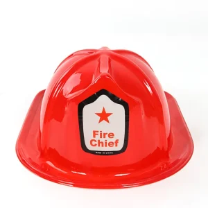 Party Custom Stickers Fireman’s Hat Kid’s Children Cos Helmet Show Stage Prop Fireman Fire Chief Firefighter Cap