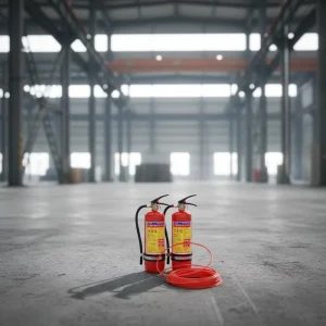 Passive Activation Fire Extinguisher No Power Required Stainless Steel Construction for Hydrocarbon Polar Solvent Fires TANK