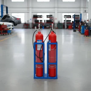 Passive Activation Fire Extinguisher No Power Required Stainless Steel Construction for Hydrocarbon Polar Solvent Fires TANK