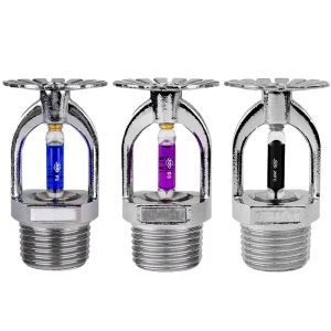Pendent 93 Degree Brass Fixed High Pressure Standard Response Fire Sprinkler 1/2″ Firefighting Equipment Accessory