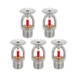 Pendent Type Fire Sprinkler Heads Quick Response 1 2″ NPT Water Spray for Home Firefighting Equipment Accessory