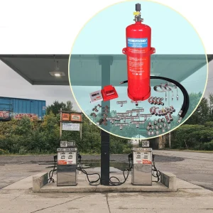 Petrol Station or Gas Station Dry Powder Automatic Fire Suppression System