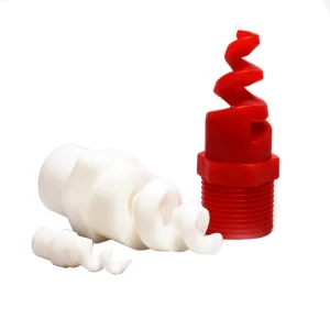 Plastic Spiral Cleaning Nozzle Cleaning PP Spiral Nozzle