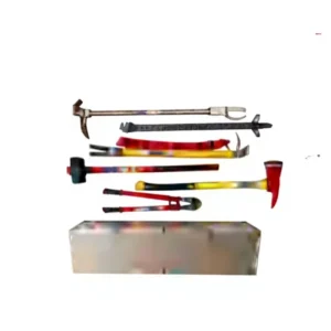 Police Use Forcible Entry and Rescue Tool Set Used for Firefighting