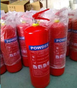 Portable 12kg Fire Extinguisher ABC Dry Chemical Powder 55A 233B C with Wall Bracket 28 Sec Discharge