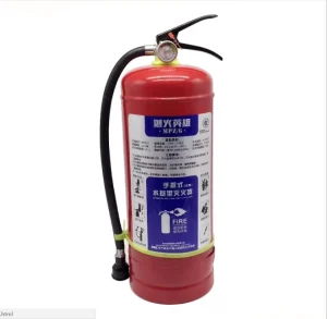 Portable 3L Class Fire Extinguisher Water Based Agent Carbon Steel Cylinder CE Certified EN3 7 Standard for Factory Warehouse