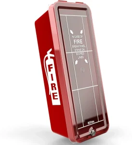Portable 5LB 10LB Plastic Fire Extinguisher Cabinets Breaking Hammer for Class A/B Fires Firefighting Equipment Accessory