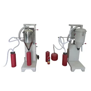 Portable Cast Iron Fire Extinguisher Powder Filling Machine Model GFM16 1