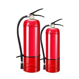 Portable Dry Powder Fire Extinguisher Cylinder Durable Steel 6kg ABC Class 4kg Dosage Wall Mounted