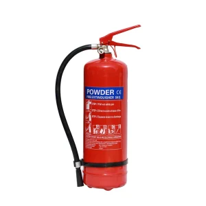 Portable Dry Powder Wheeled Fire Extinguisher 9kg 14 Bar AnBao Motorcycle Home ISO Certificate 15-30s