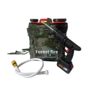 Portable Electric Fire Extinguisher Water Gun Large Capacity Battery Backpack Type Long Range Forest Firefighting Disaster
