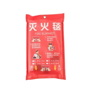Portable Fire Blanket Emergency Survival Fire Extinguisher Blanket for House Restaurant Vehicle