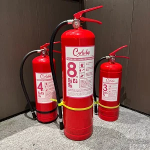 Portable Fire Extinguisher ABC Powder 8KG ISO Standard for Commercial Projects