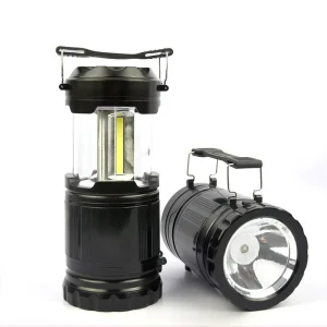 Portable Foldable Alkaline Batteries Camping Lamp Waterproof Lantern Outdoor Camping Light