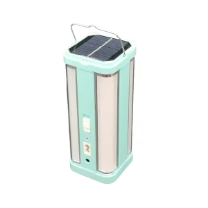 Portable IP65 Stainless Steel 220-Volt Solar-Powered Emergency LED Light
