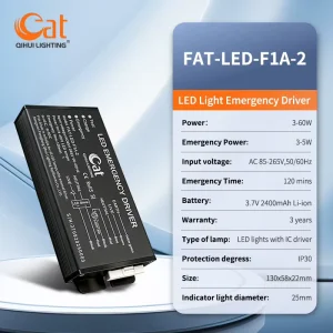 Portable Lithium-ion Emergency Power Driver 40W Backup 3.7V Driver 20V-160V DC Output Emergency Power Supply