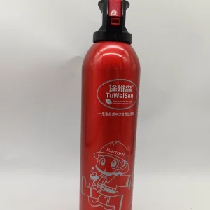 Portable Mini 0.5kg 1kg Steel Dry Powder Fire Extinguisher ABC Flamefighter for Vehicle Use