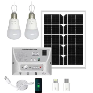 Portable Mini Solar Lighting System Emergency Charging Solar Power Energy Lampadas Garden Solar LED Camping Bulb Light