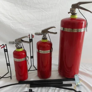 Portable Powder Type Fire Extinguisher Cylinder 6L 9L Stainless Steel 304 CE ISO9001 Certified Foam & Water Fire Fighting