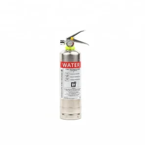 Portable Pressure Water Based Fire Extinguisher Stainless Steel Cylinder CE Approved 2 Liters Class A Home & Factory Use