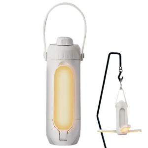 Portable Rechargeable LED Camping Torch Outdoor Emergency Lamp Flashlight Hand Hanging Tent IPX4 Waterproof 4000mAh Battery