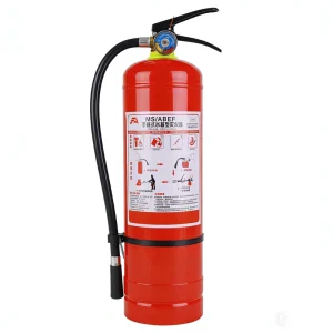 Portable Red 6kg Automatic Foam Fire Extinguisher ISO 14001 Certified WK Brand MS ABEF9 Model Dcp Compatible Custom Demands