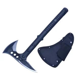 Portable Stainless Steel Tomahawks Axe Head DIY Industrial Rescue Hunting Fire Felling Tool ABS Plastic Handle Survival