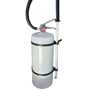 Portable Type Stainless Steel SUS 304 Material Wet Chemical Fire Extinguisher 6L White Kitchen Use Class K