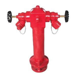 Price Cast Iron Pillar Fire Hydrant 65mm Outlet 2 Way Fire Hydrant for Fire Fighting