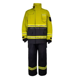 Price Certified Professional Fire Protection Firefighter Rescue Suits Heat Resistant and Fireproof with Reflective Tape