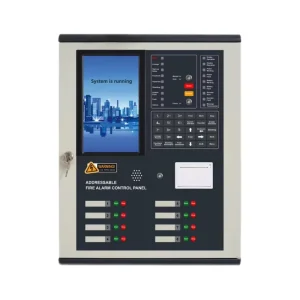 Professional Alarm System Custom 4 Loops 440 Address Points Multi Line Fire Alarm Control Panel