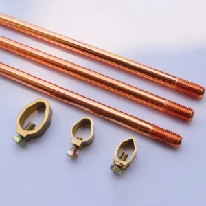 Professional Factory lightning Rods Varilla De Tierra Earth Rods Earthing Electric Material Grounding System lightning Rods