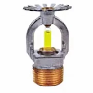 Professional Manufacture of Fire Fighting Equipment Hanging Rain Spray Brass Fire Sprinkler with Glass Bulb