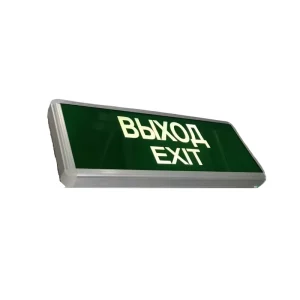 Professional Rechargeable AC110V 220V LED Emergency Exit Lights Safety Warning Sign Lighting
