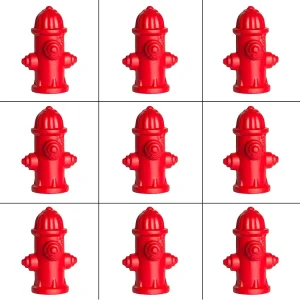Promotional Pu Foam Customized Fire Hydrant Stress Balls Children Educational Antistress Toy
