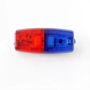 Protection Emergency Warning Light Red and Blue LED Flash Strobe Shoulder Light