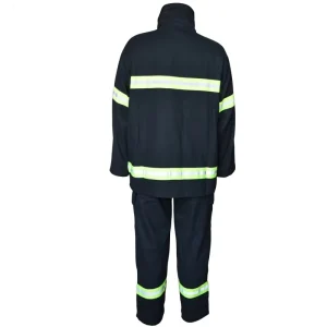 Protective Fire Fighting Suit Fire Fighter Uniform for Fireman Using