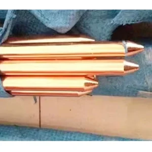 Quality Assurance Copper Clad Steel Earth Rod Cost effective Copper Bonded Ground Rod for Lightning protection Grounding System