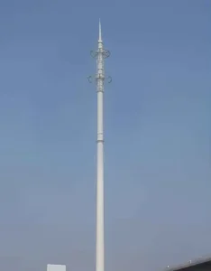 Quick Deployment Single Tube Lightning Protection Cell Tower Pre Assembled for Fast Installation Hot Dip Galvanized