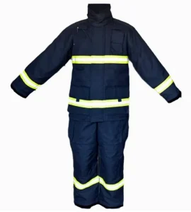 Quick Dry Flame Retardant Firefighter Suit High Safety Protection Rescue Uniform