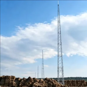 Quick Installation Galvanized Steel Q235B Lightning Protection Tower Rod Logistics Warehouse Anti Corrosion Lightning Rod Tower