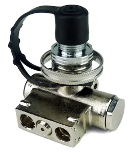 Quick Release Regulator High Pressure Brass Gas Cylinder Valve Firefighting Equipment with Oxygen Control Structure