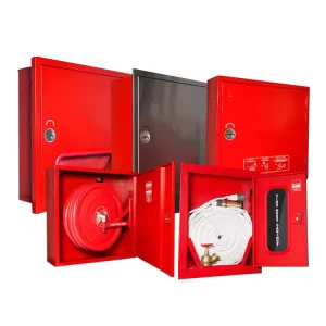 Quiet Operation Fire Box Anti Slam Door Safety Cabinet
