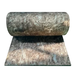 R25 8” Unfaced Fiberglass Insulation Roll Glass Fiber Class A1 Fire Rated for Walls Floors Attic